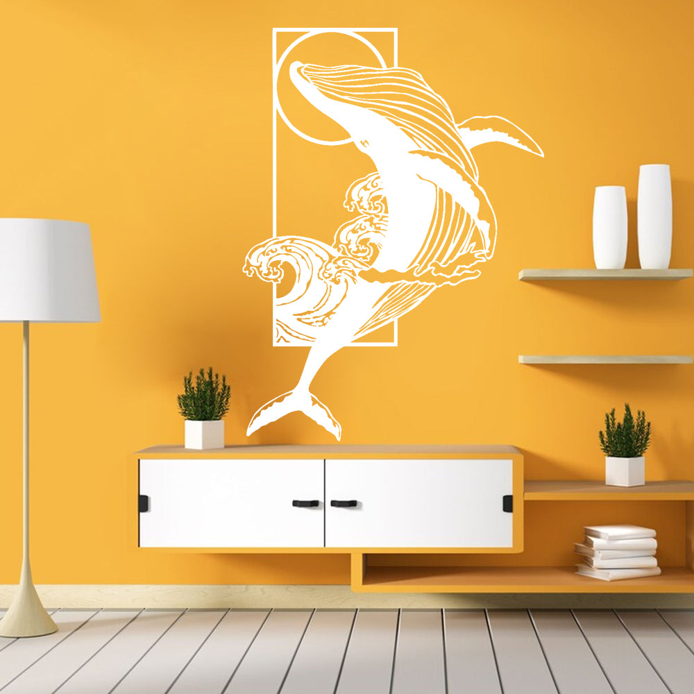 Ocean Themed, Whale Wall Decor