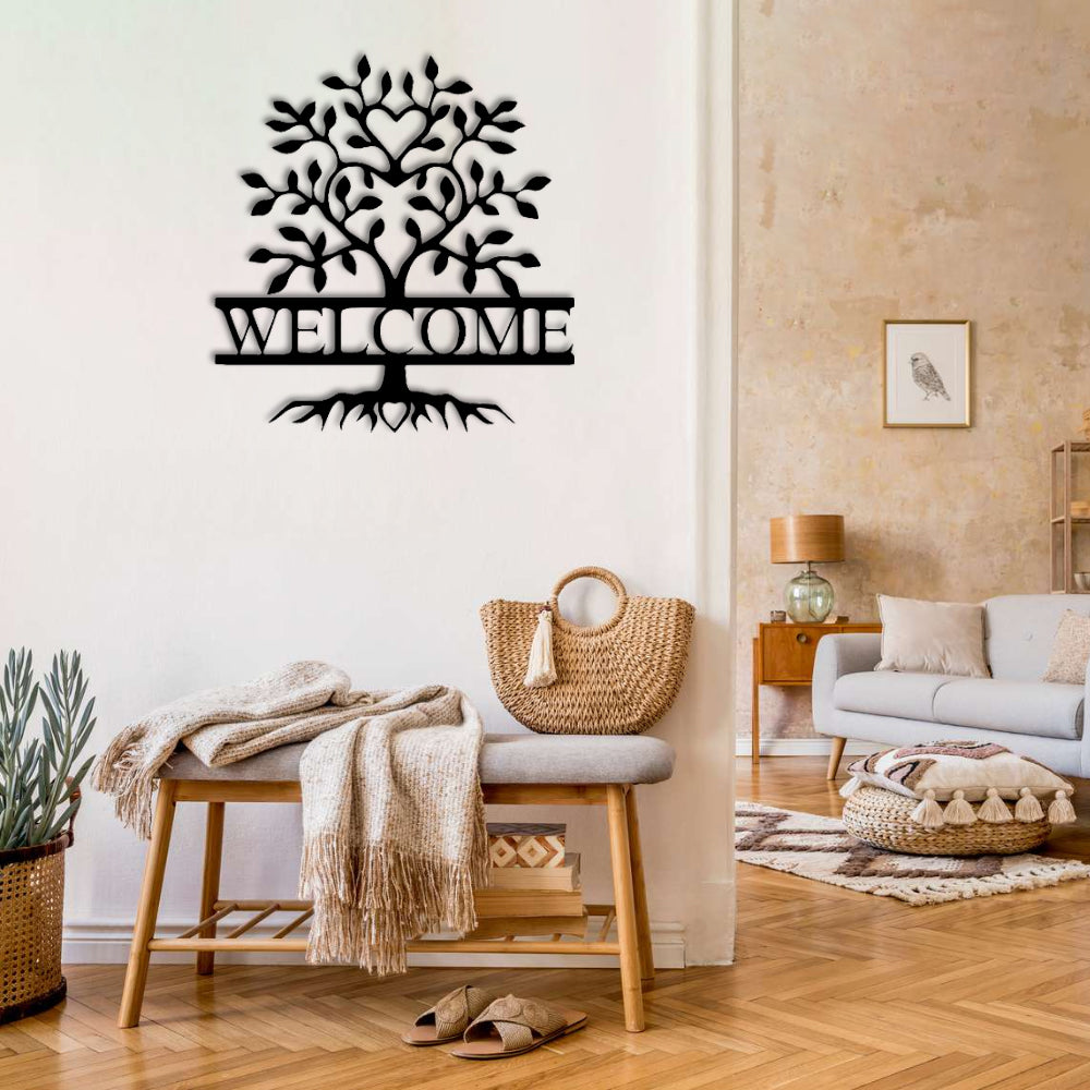 Welcome Wall Sign