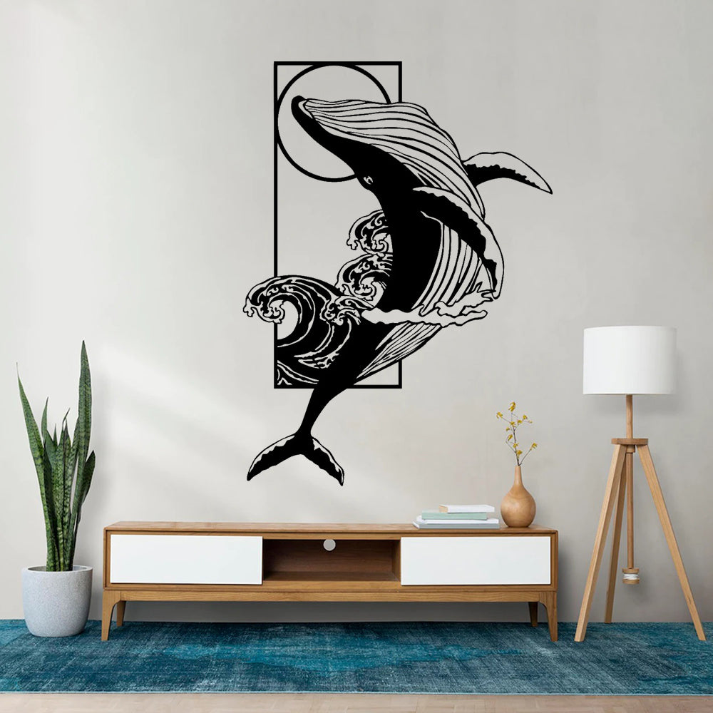 Ocean Themed, Whale Wall Decor