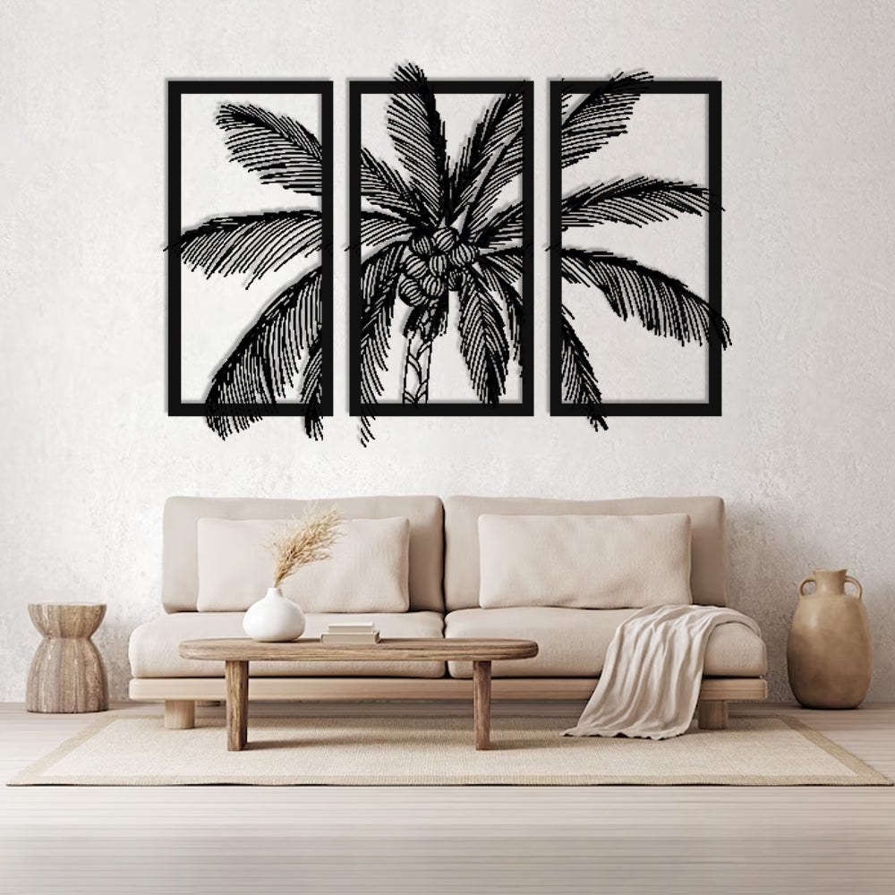 Tropical Metal Wall Decorations