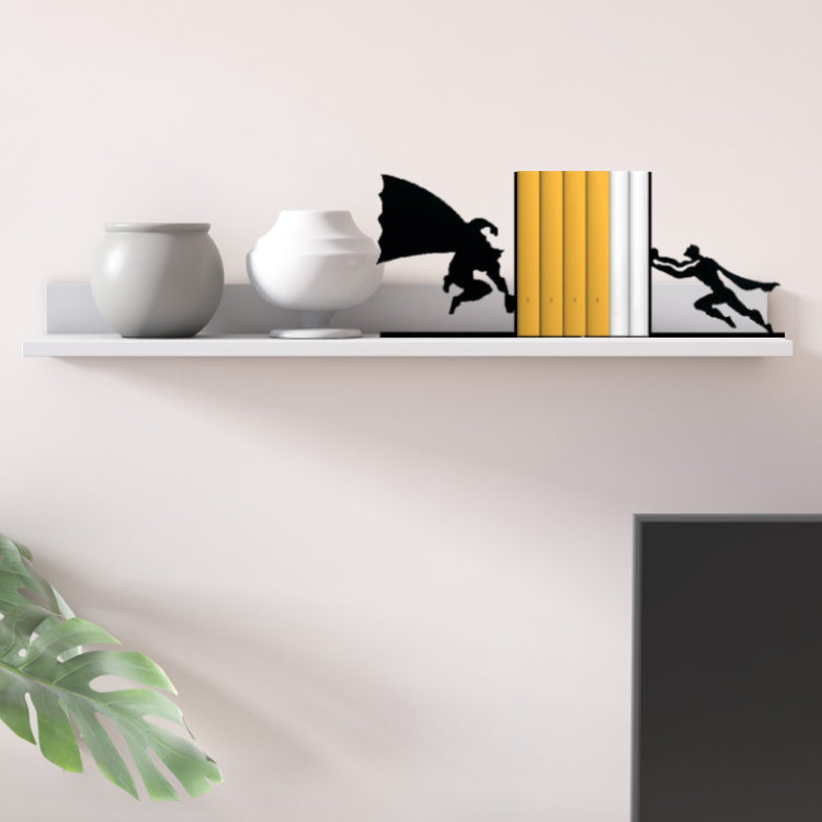 Super Hero Bookends, Cartoon Book Holder