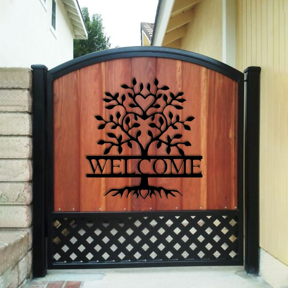 Welcome Wall Sign