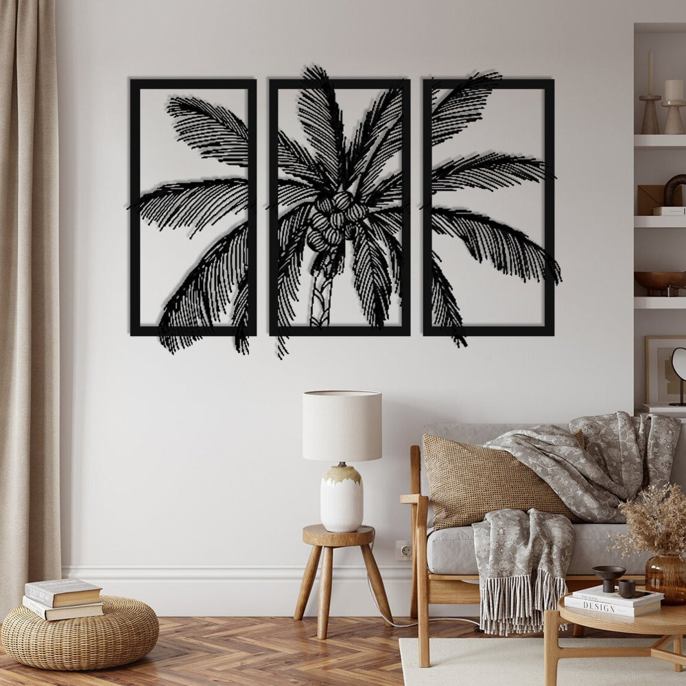 Tropical Metal Wall Decorations