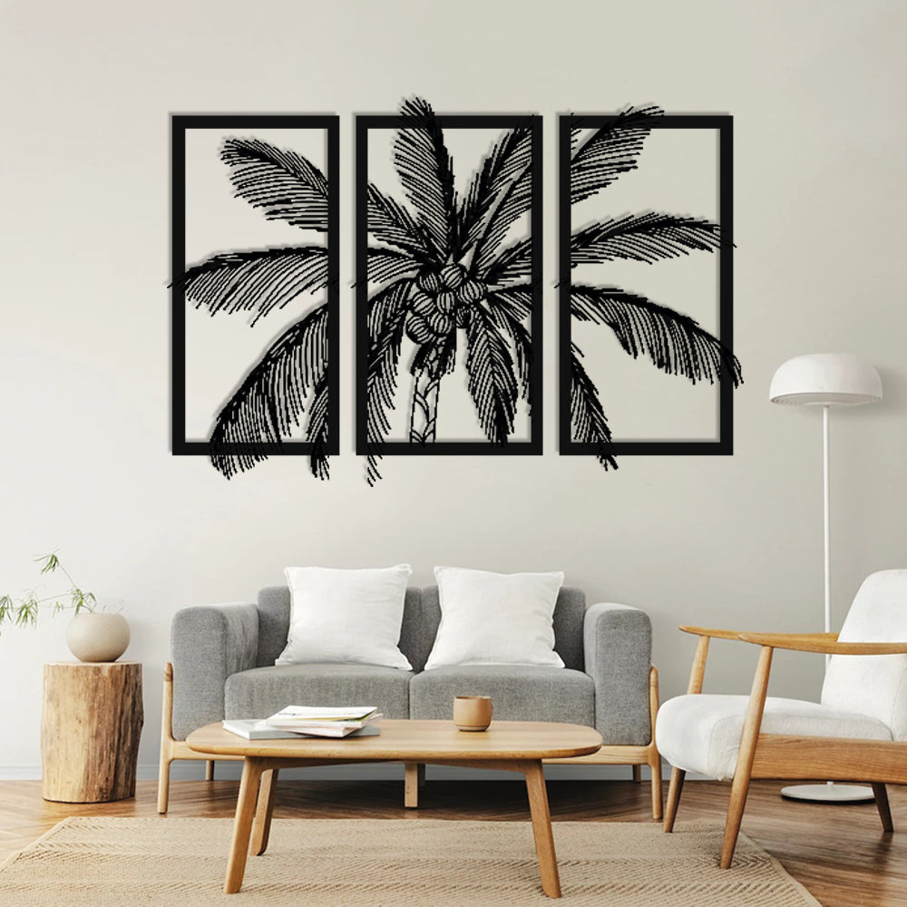 Tropical Metal Wall Decorations
