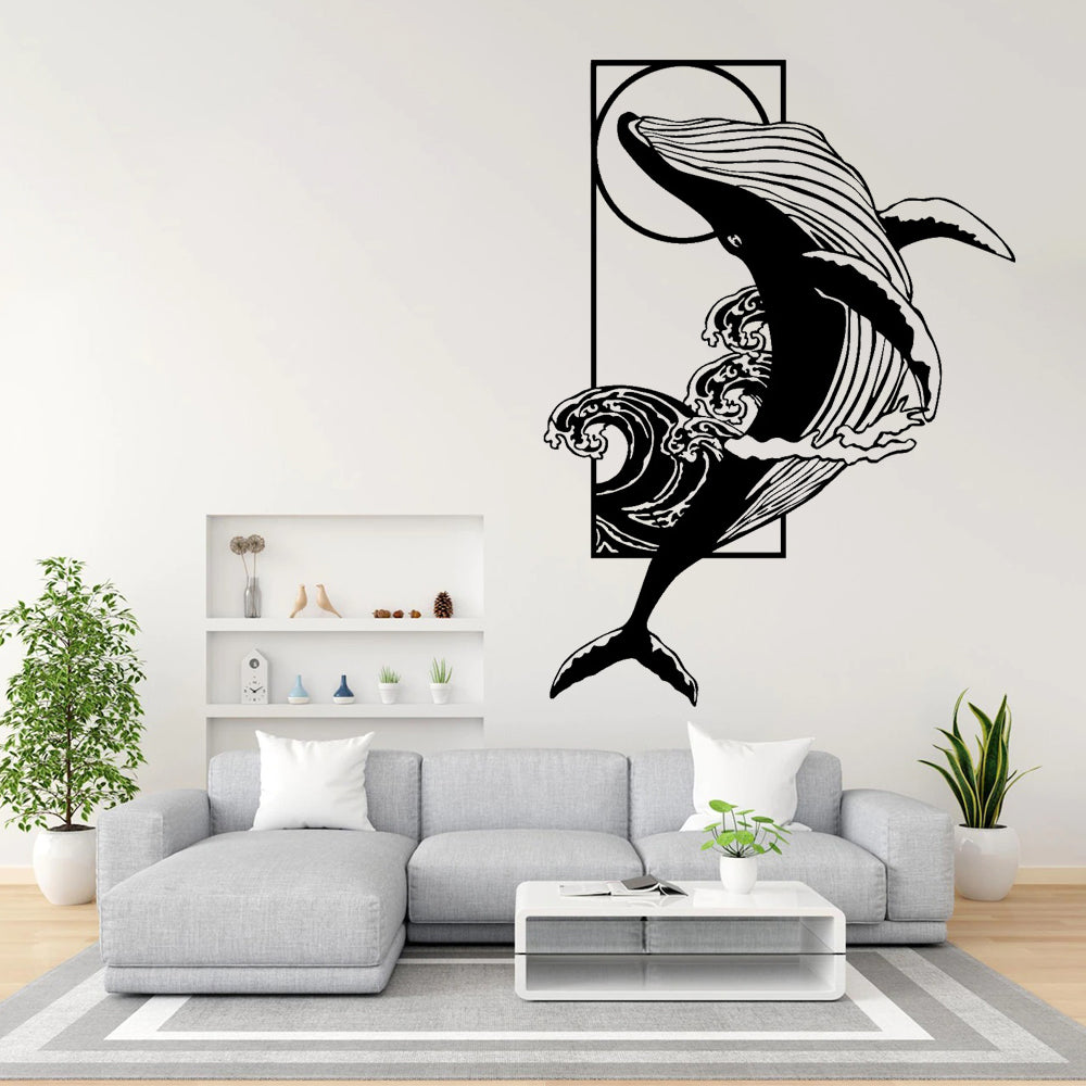 Ocean Themed, Whale Wall Decor