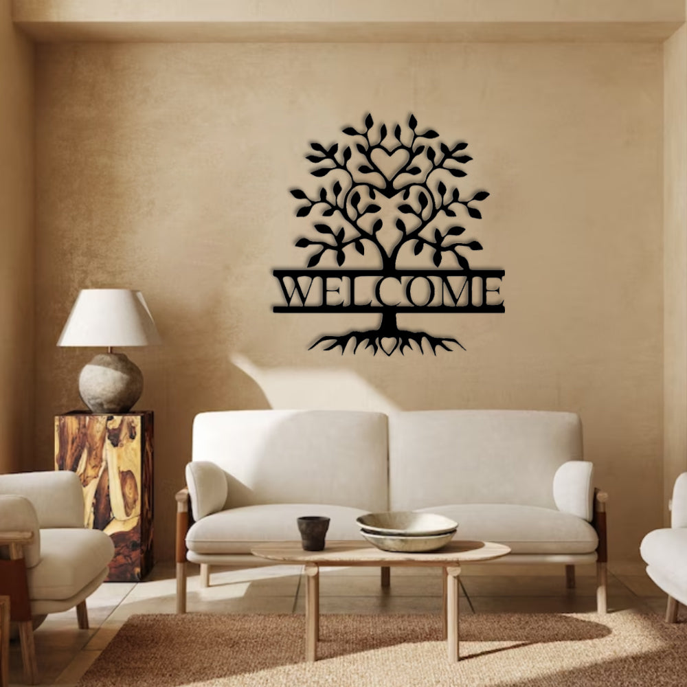 Welcome Wall Sign
