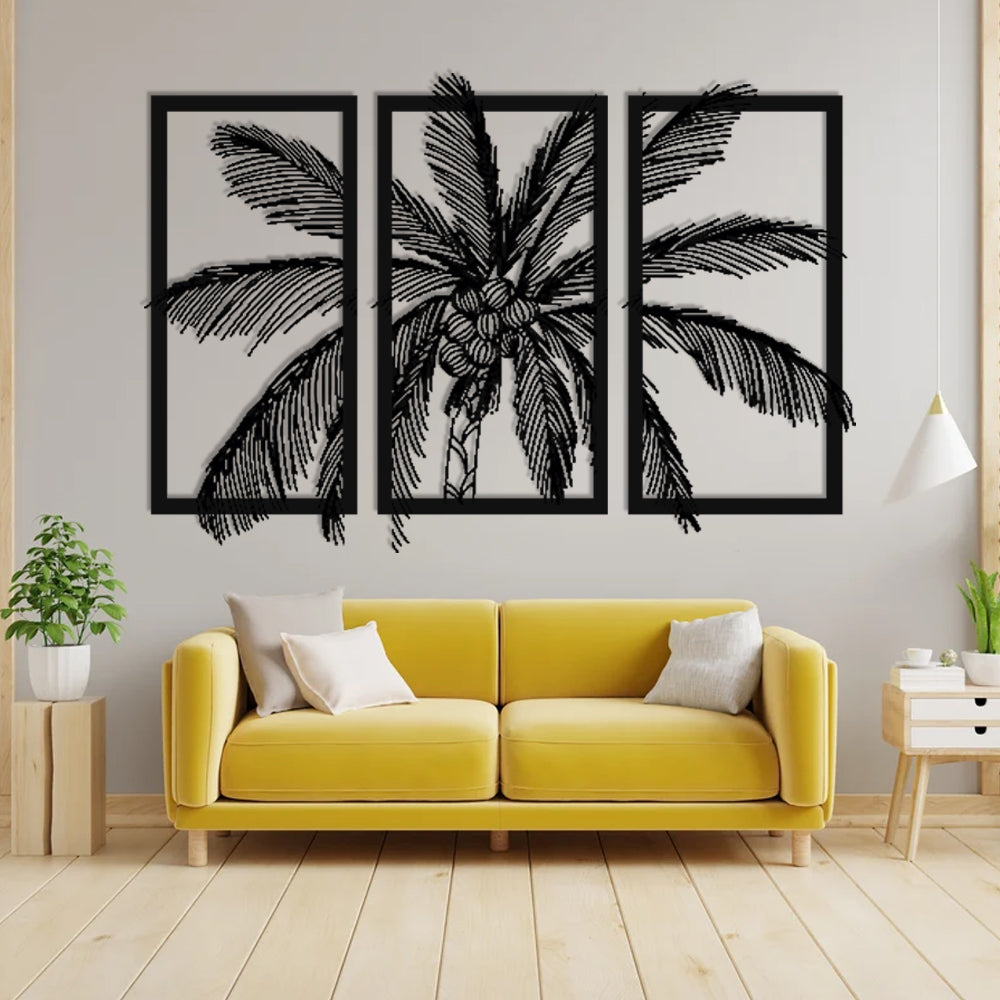 Tropical Metal Wall Decorations