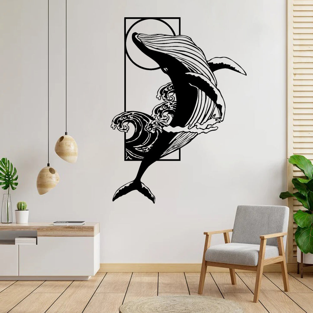Ocean Themed, Whale Wall Decor