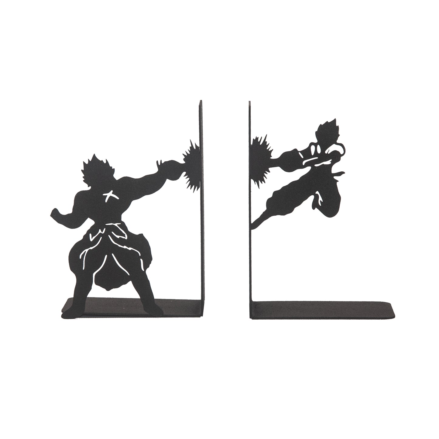Anime Battle Scene Metal Bookends, Superhero Heroes Book ends for Kids, MangaThemed Book Holders, Dragon Fighters Anime Heros Bookends Gift for Kids, Animation Heroes Book Stand