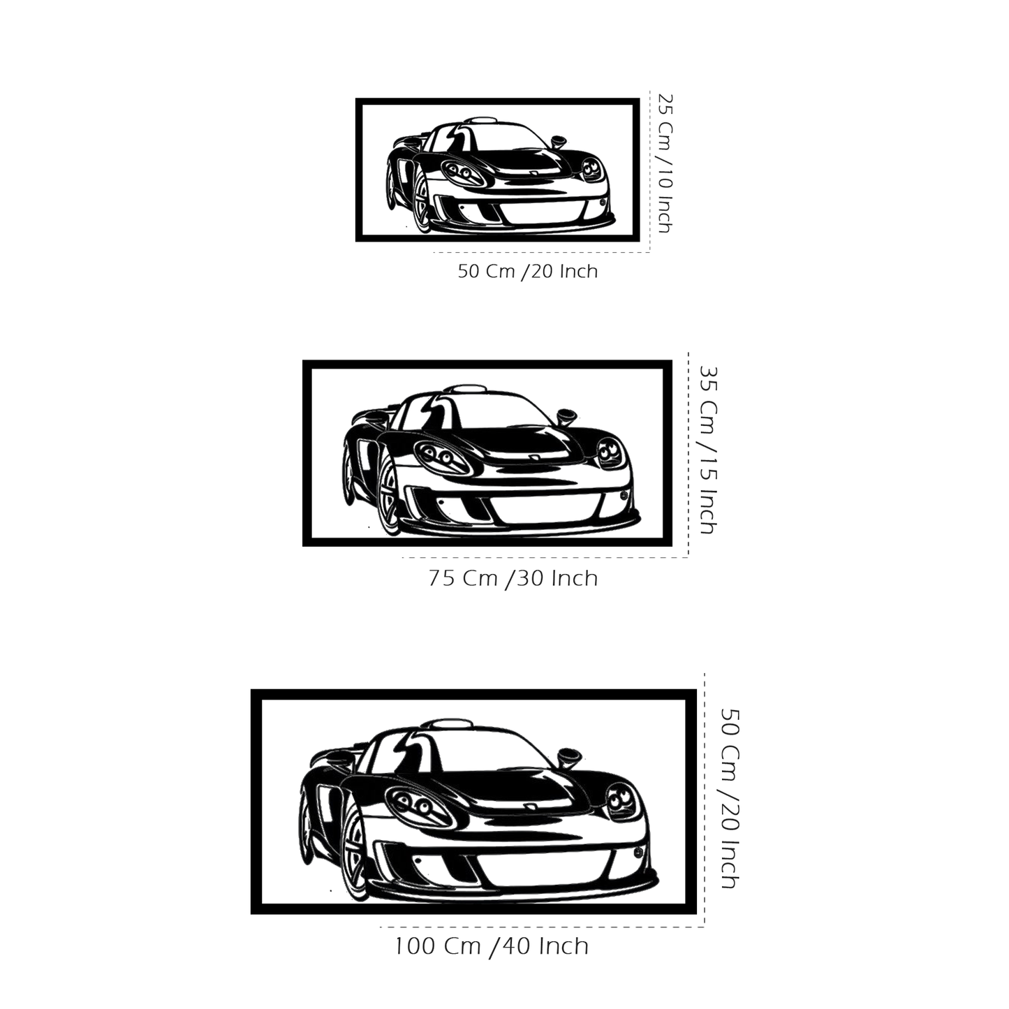 Sport Cars Wall Decor