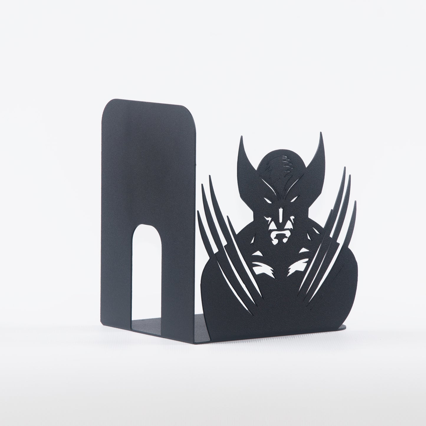 Deadpool & Wolverine Super Heroes Book End, Decorative Metal Bookends with Cartoon Characters, Cartoon Hero Bookends, Superhero Figured Book Stands for Kids Room, Best Gift For Boys