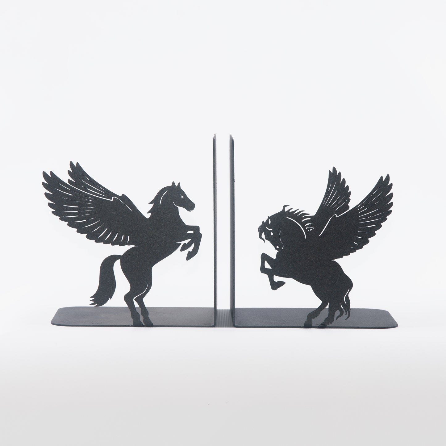 Pegasus Bookends, Flying Horse Bookends, Decorative Metal Book Support, Greek Mythological Creatures Book ends, Pegasus Book Holders, Cartoon Book Stands, Gift For Children