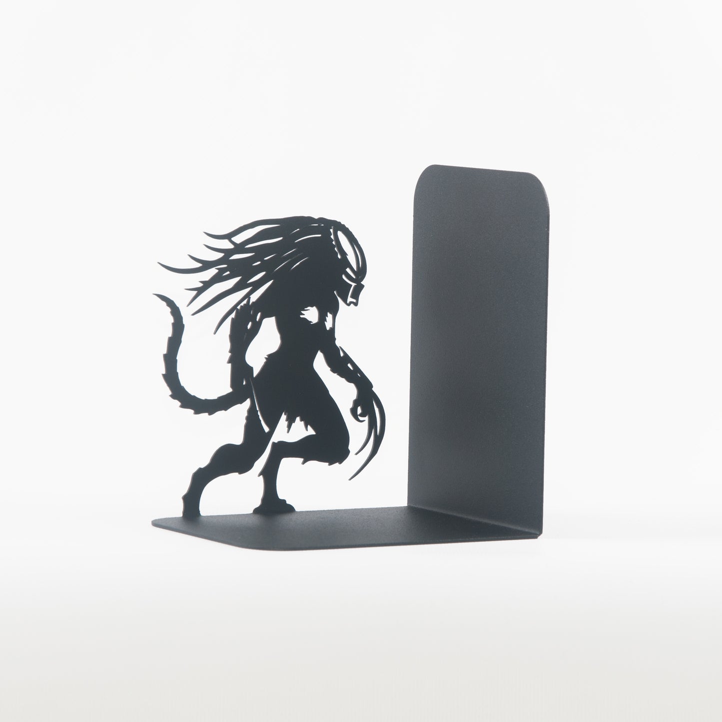 Alien and Predator Book End, Alien Silhouette Bookends, Super Heroes Book Stands, Predator Figured Book Holders, Gift for Kids, Prometheus Themed Book Ends, Space Themed Book Ends