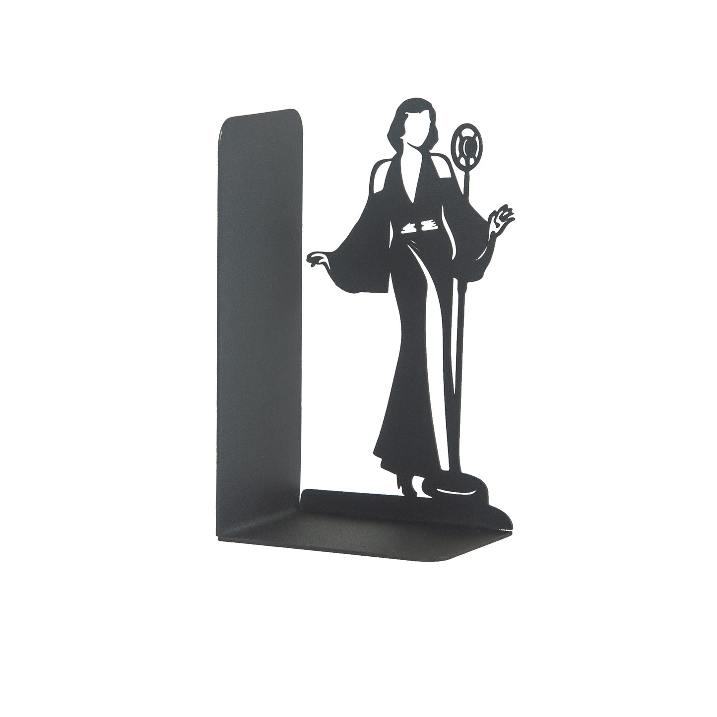 Jazz Musicians Metal Bookends, Singer and Saxophone Player Silhouettes, Decorative Music Themed Book Holders, Soloist Silhouette Bookend, Musician Book Stand, Best Gift for Music Lovers
