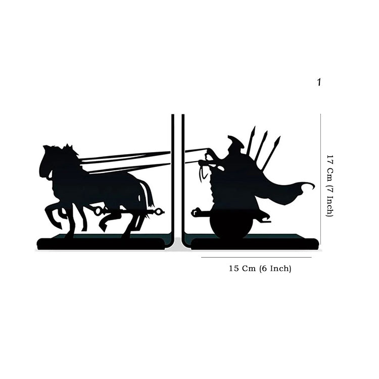 Quadriga Bookends, Chariot Book Support
