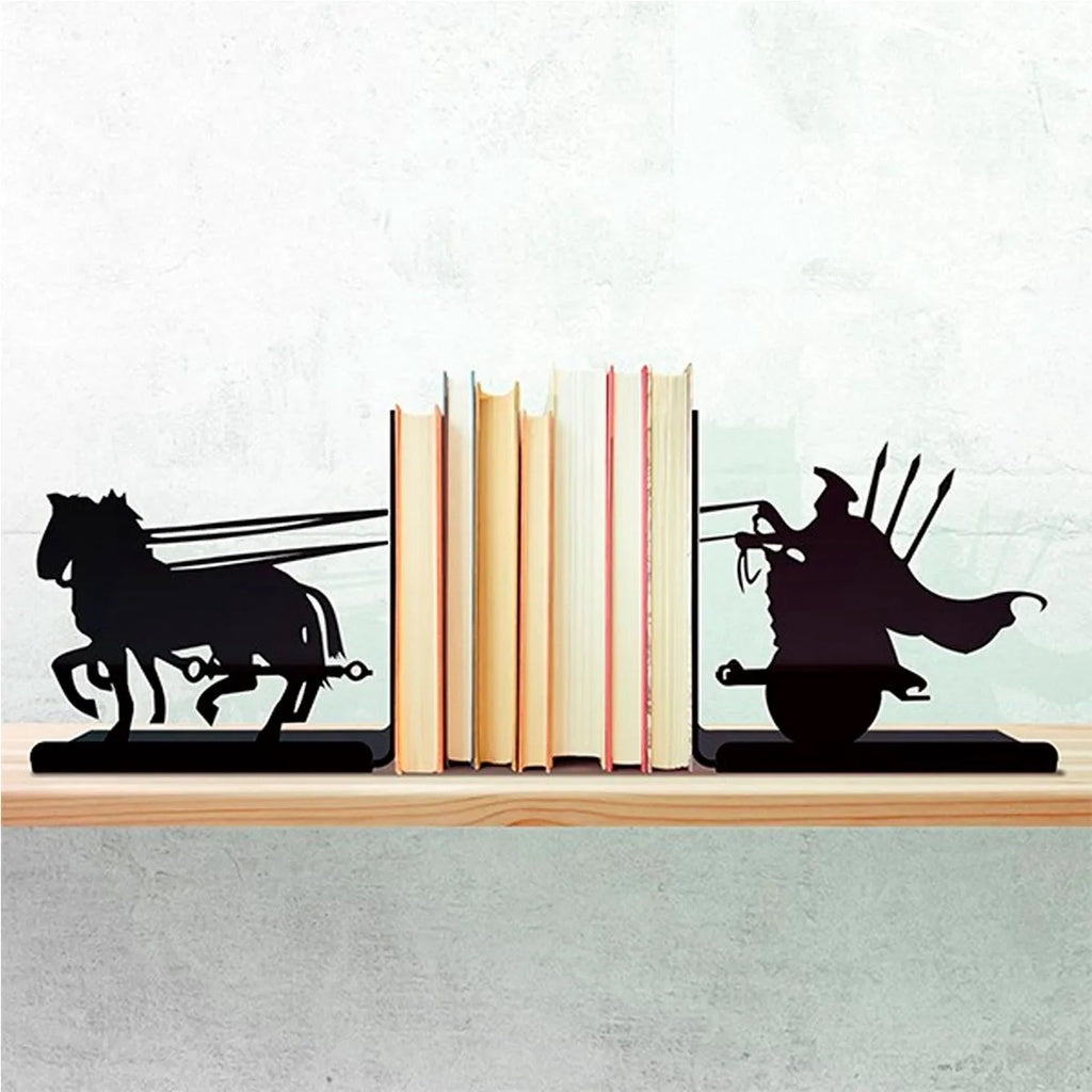Quadriga Bookends, Chariot Book Support