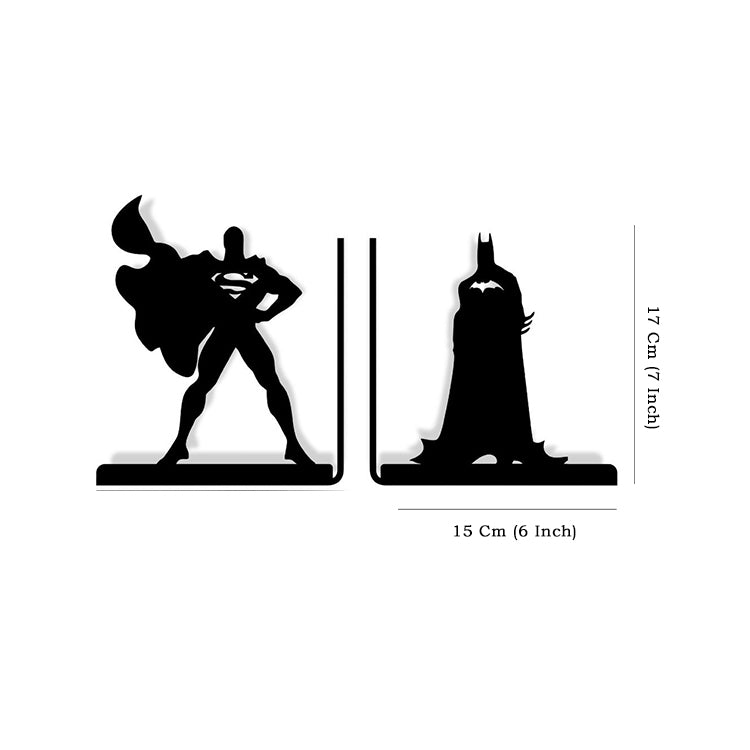 Cartoon Bookends, Super Heroes Book Supports