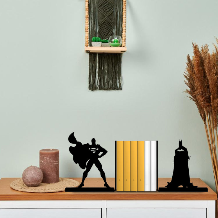 Cartoon Bookends, Super Heroes Book Supports