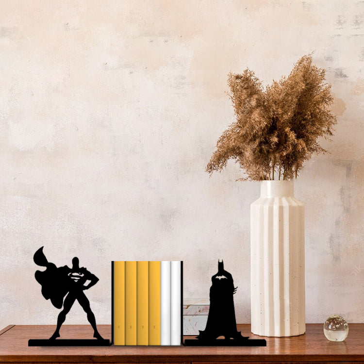 Cartoon Bookends, Super Heroes Book Supports