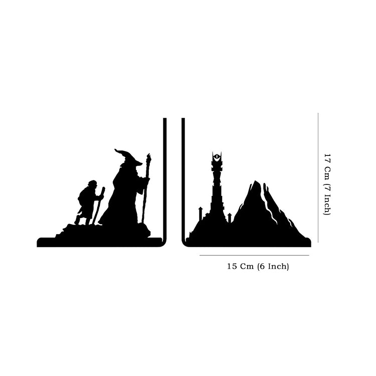 Cartoon Bookends, LOTR Book Holders