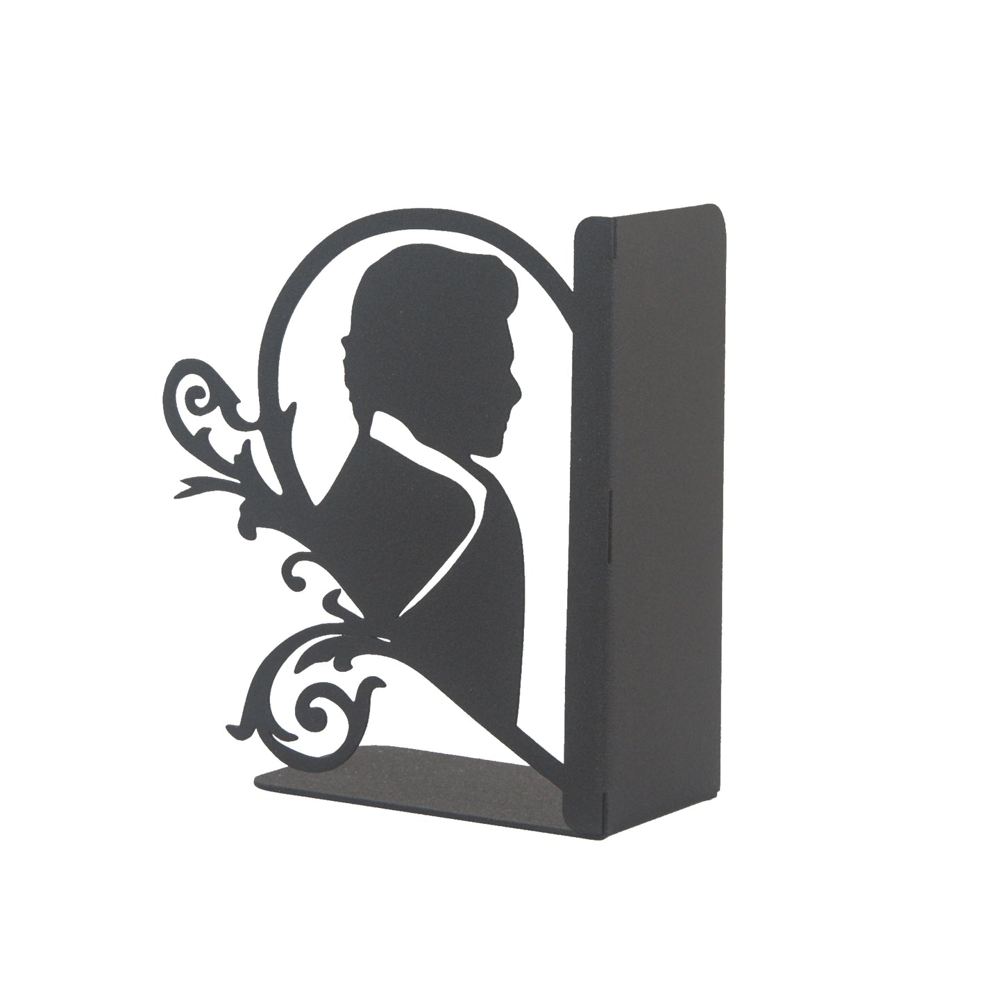 Outlander Bookends, Lovers Silhouette Book Stand, Iconic TV Series Outlander, Gift for Couple, Love Story, Jamie and Claire Fraser, Silhouette of Unforgettable Series Heroes, Decorative Bookends