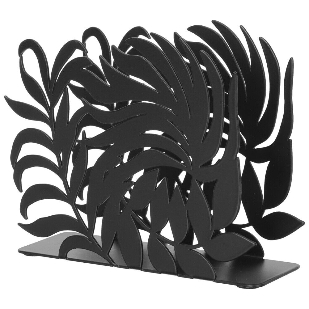 Palm Leaf Napkin Holder, Tropical Leaves Napkin Holder Stand
