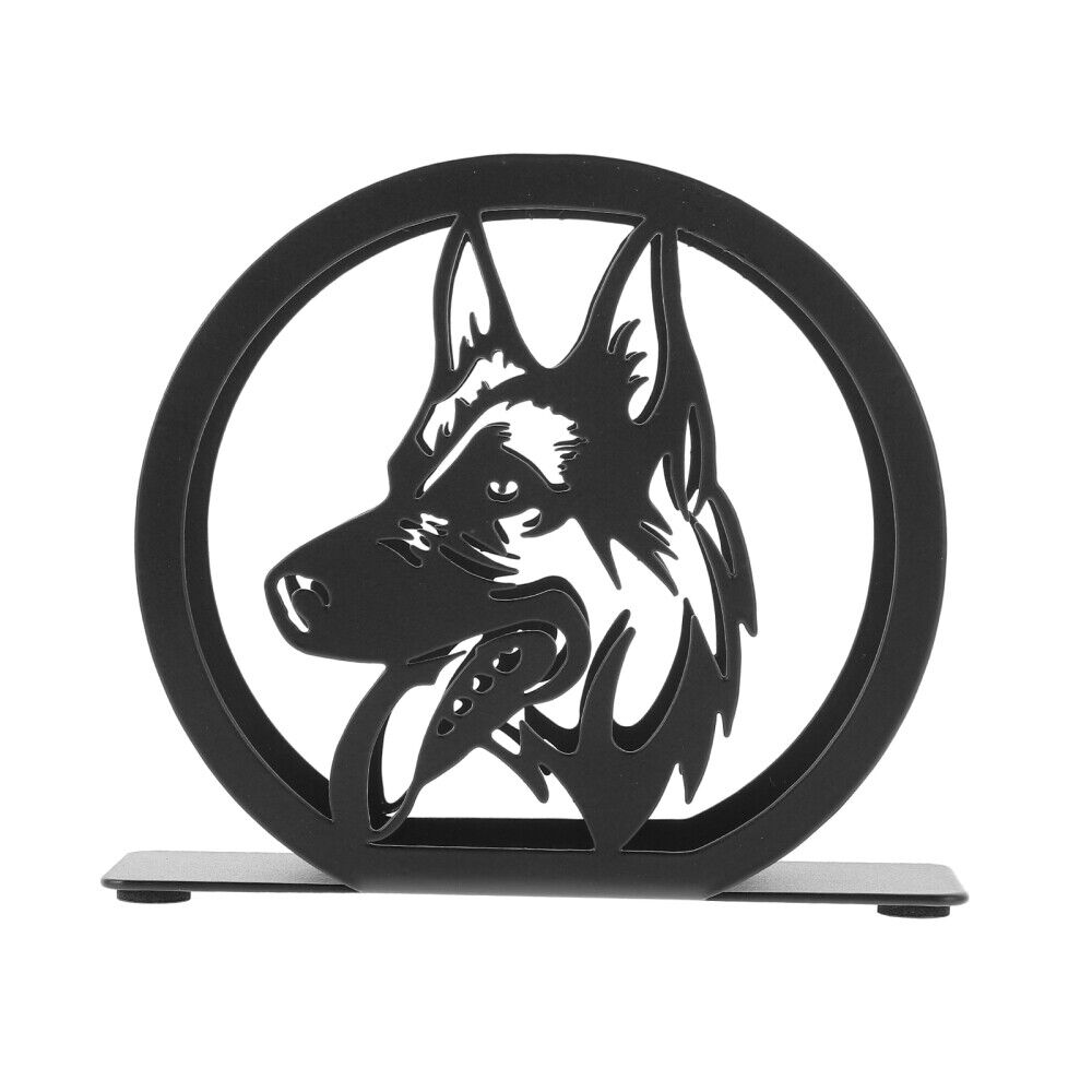 German Shepherd Figured Napkin Holder