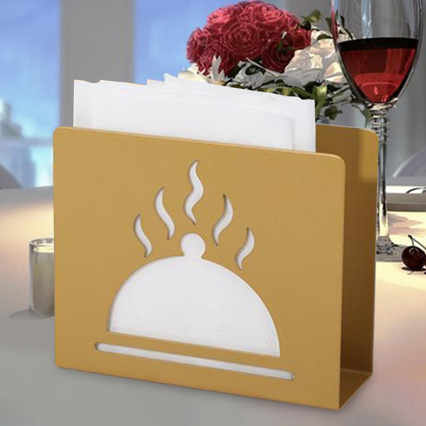 Best Cook Metal Napkin Holder, Gift for the Cook