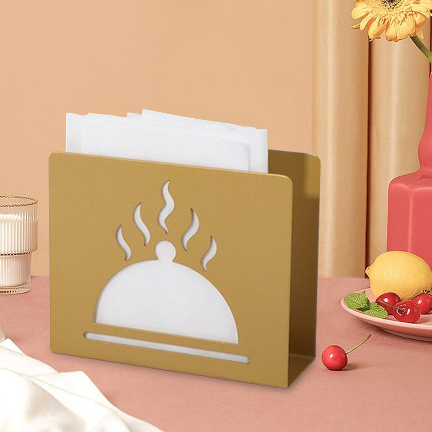Best Cook Metal Napkin Holder, Gift for the Cook