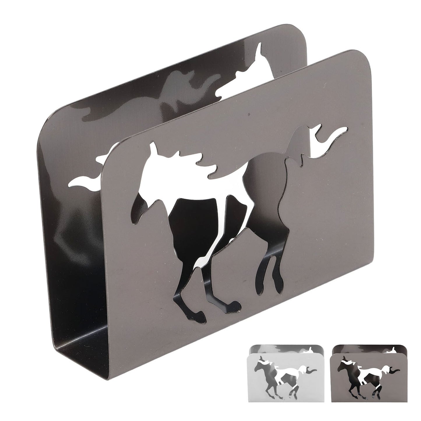 Horse Metal Napkin Stands