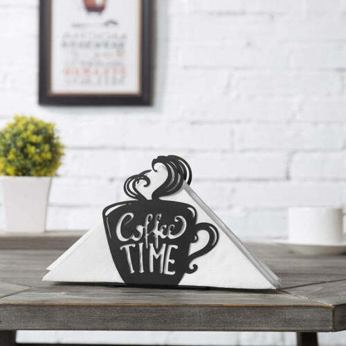 Coffe Metal Napkin Holder, Gift For Coffe Lovers