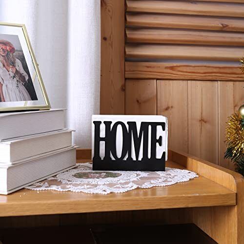 I Love Home Metal Napkin Holder