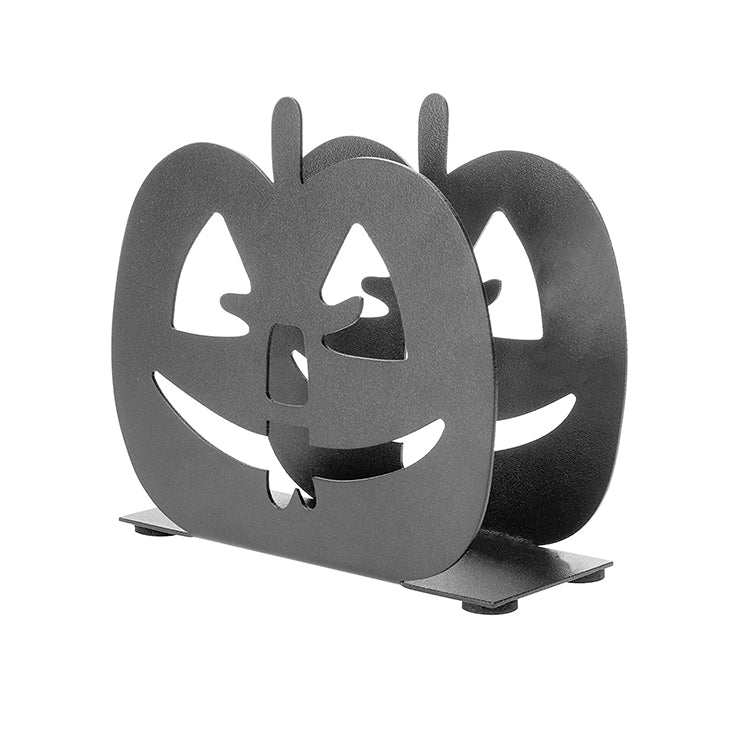 Scary Pumpkin Metal Napkin Holder