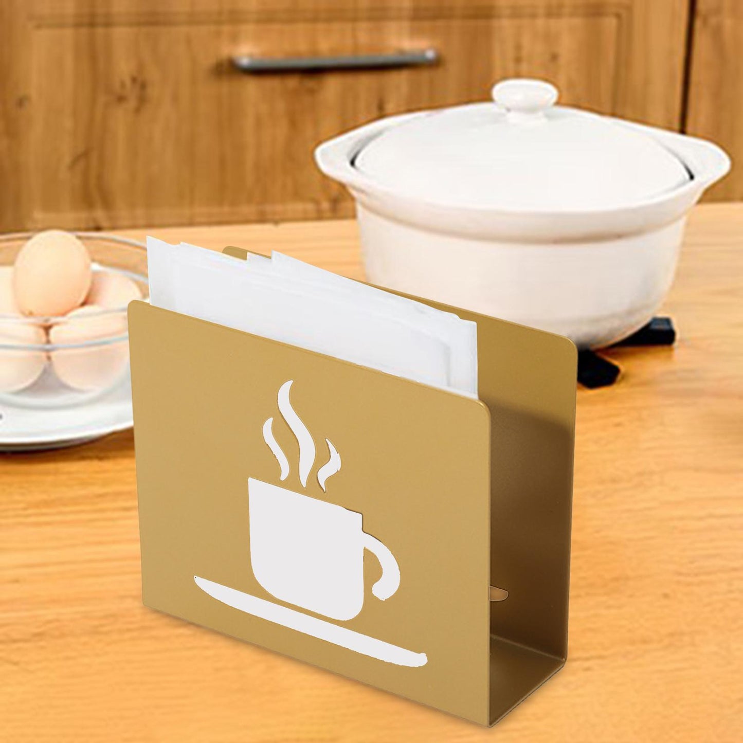 Coffe Metal Napkin Stands, Gift For Coffe Lover