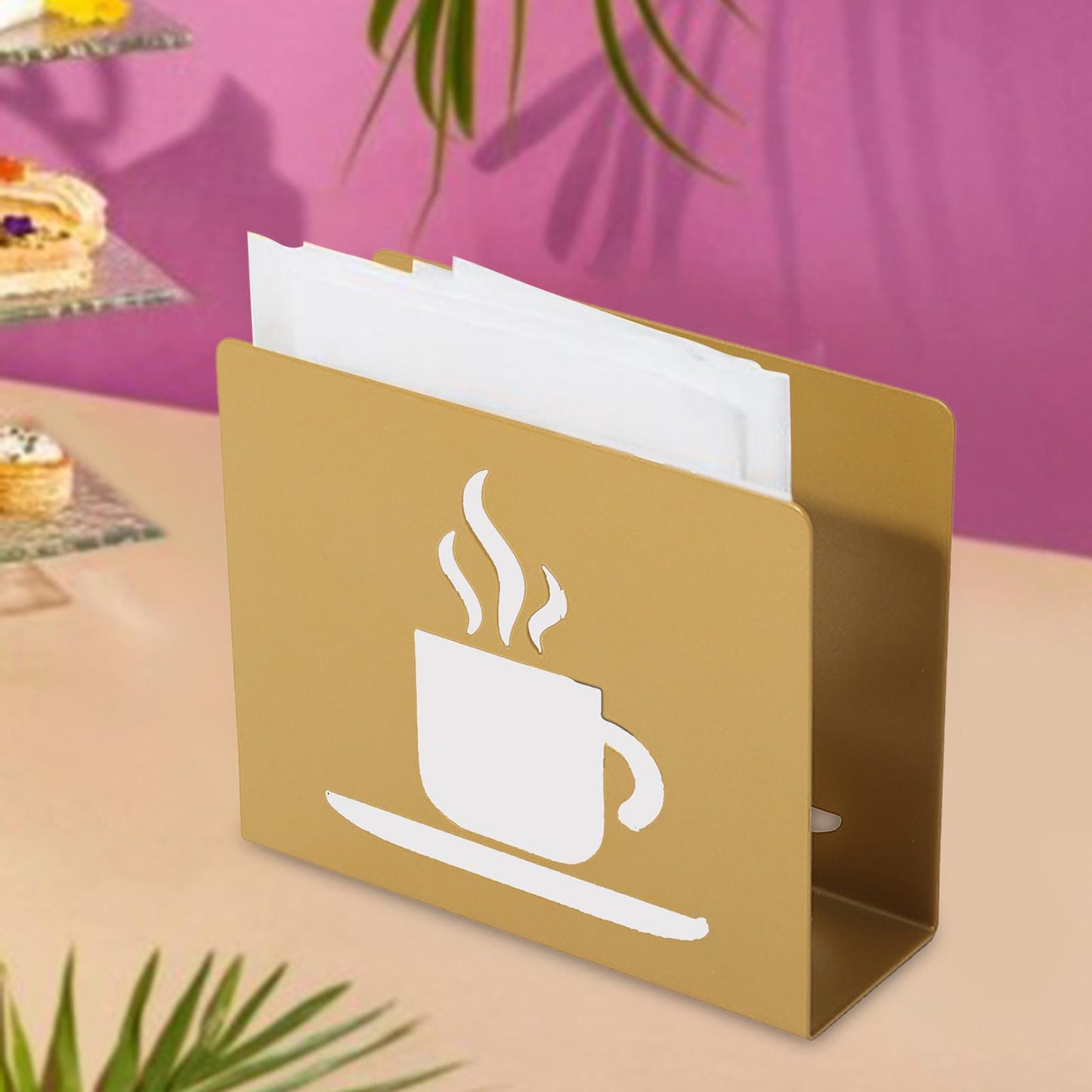 Coffe Metal Napkin Stands, Gift For Coffe Lover