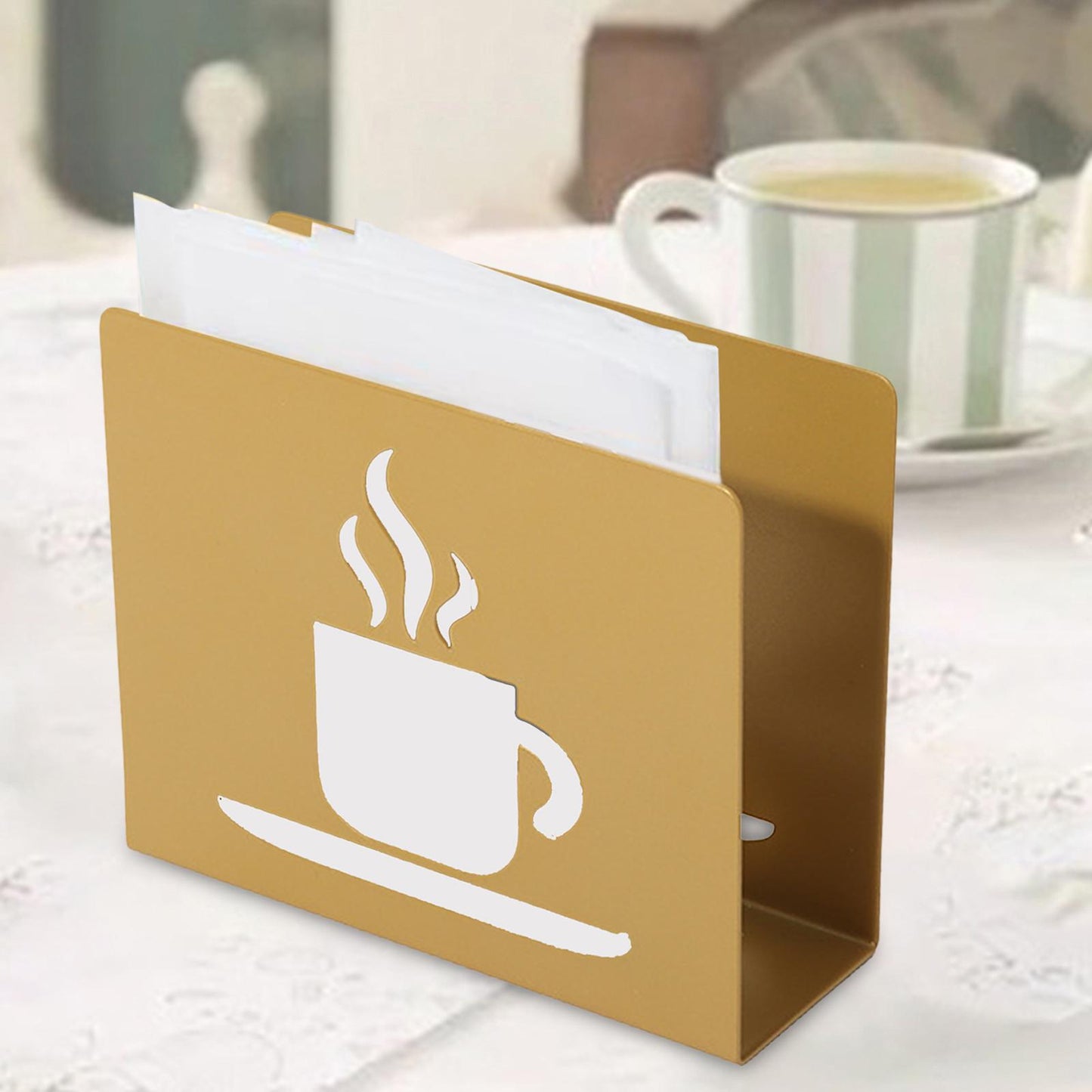 Coffe Metal Napkin Stands, Gift For Coffe Lover