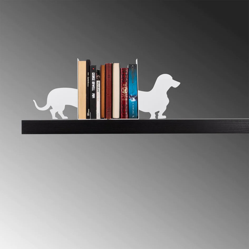 Cute Sausage Dog Figured Bookend