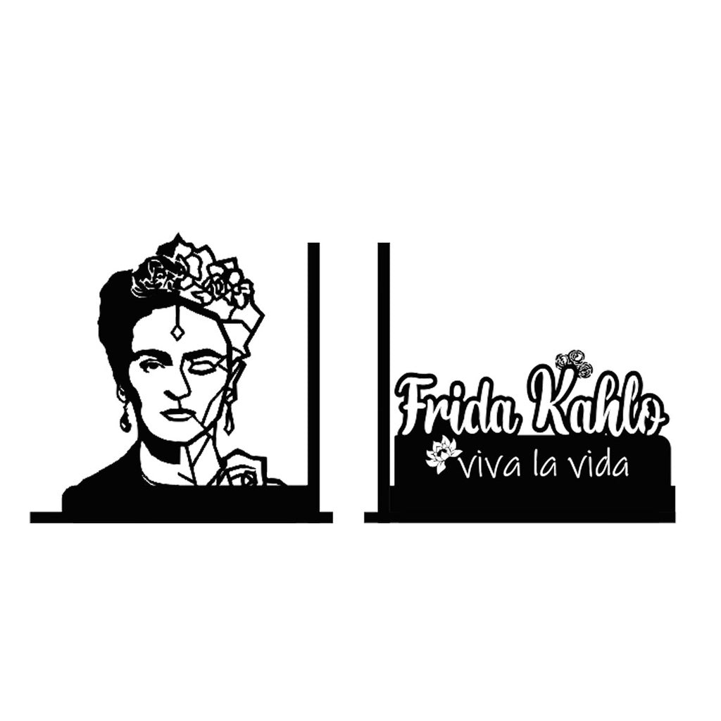 Frida Kahlo Figure Bookends