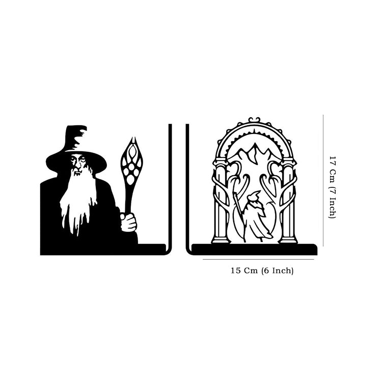 Cartoon Bookends, LOTR Book Supports