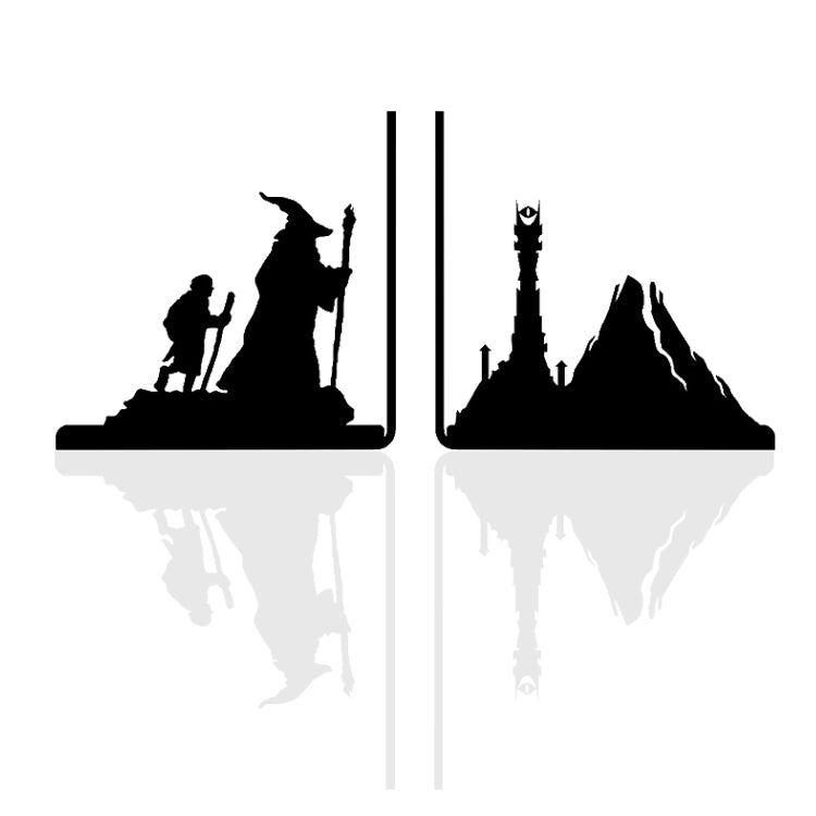 Cartoon Bookends, LOTR Book Holders