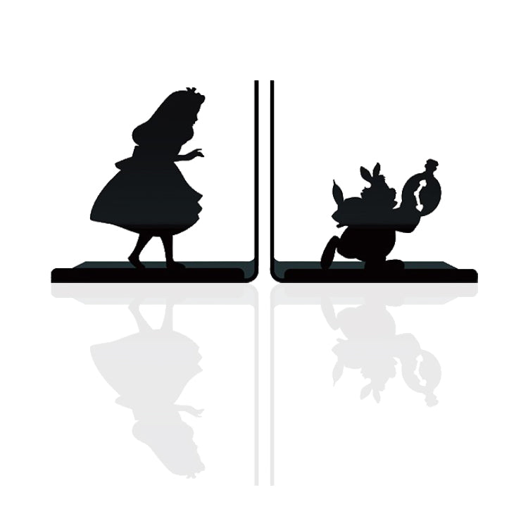 Alice in Wonderland Bookend, Carton Book Holders