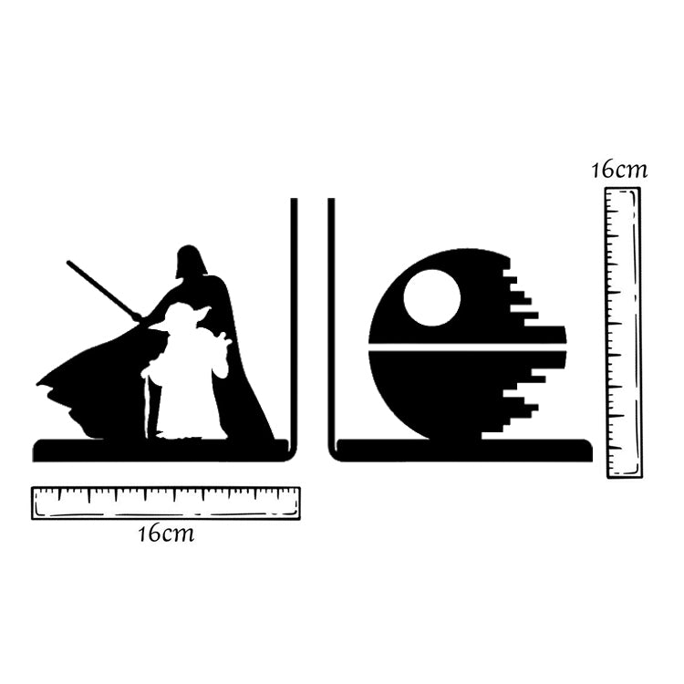 Star Wars Themed Bookends, Cardboard Book Holders