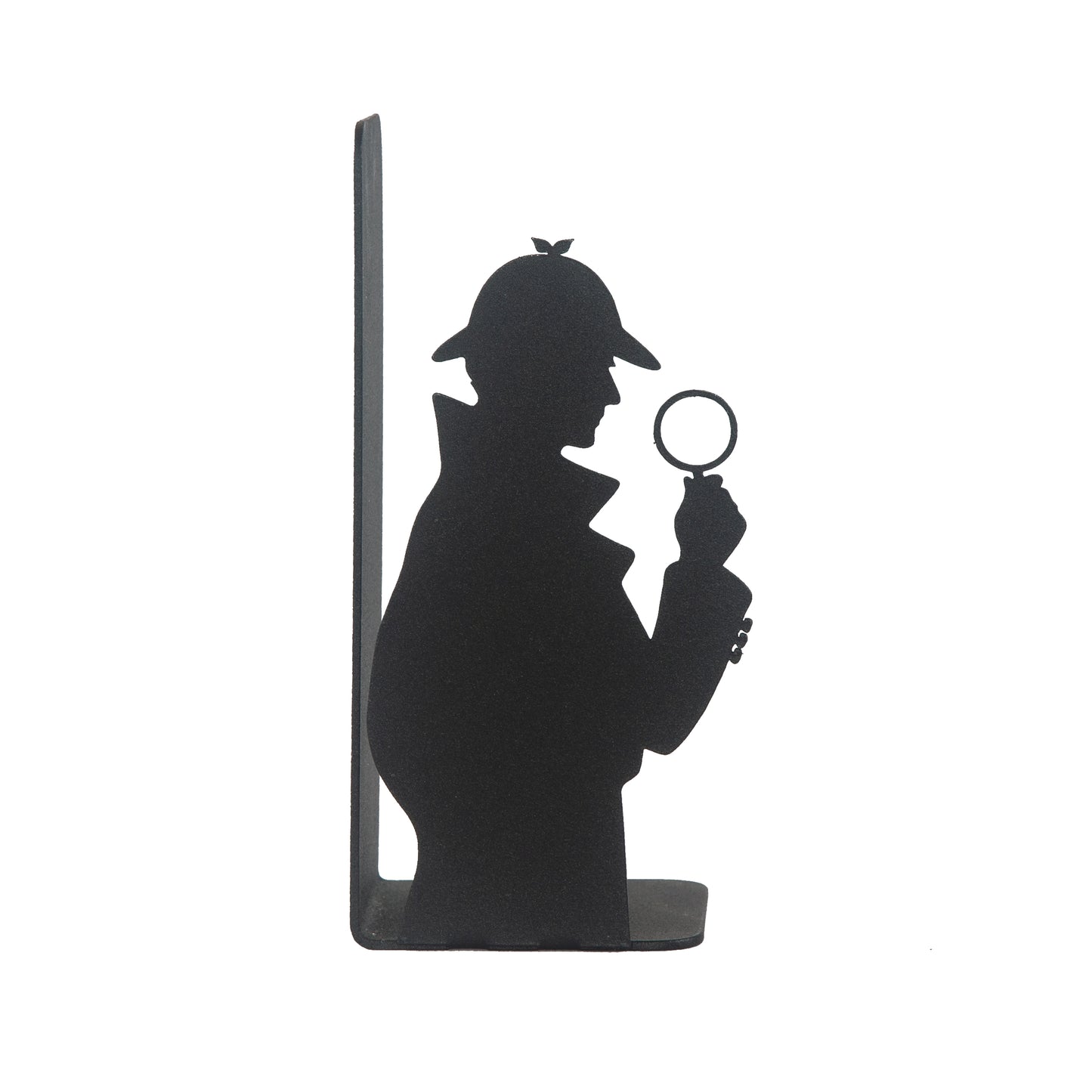Sherlock Holmes and Arsene Lupin Decorative Metal Bookends, Detective Figure Bookends, Gift for Book Lovers,Best Gifts Kids, Super Heroes Book Stands, Cartoon Book Supports, Book Accessories