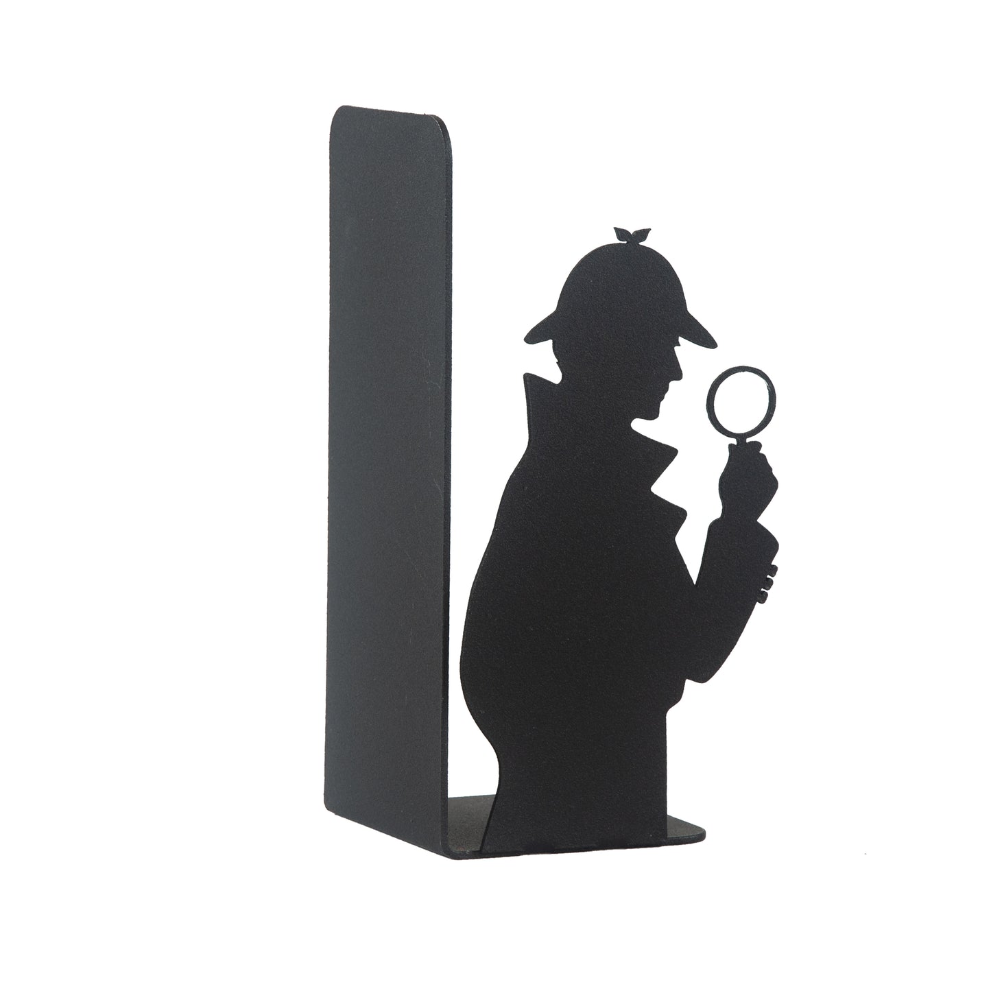 Sherlock Holmes and Arsene Lupin Decorative Metal Bookends, Detective Figure Bookends, Gift for Book Lovers,Best Gifts Kids, Super Heroes Book Stands, Cartoon Book Supports, Book Accessories