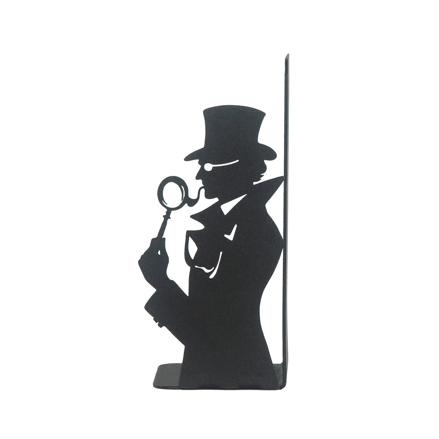 Sherlock Holmes and Arsene Lupin Decorative Metal Bookends, Detective Figure Bookends, Gift for Book Lovers,Best Gifts Kids, Super Heroes Book Stands, Cartoon Book Supports, Book Accessories