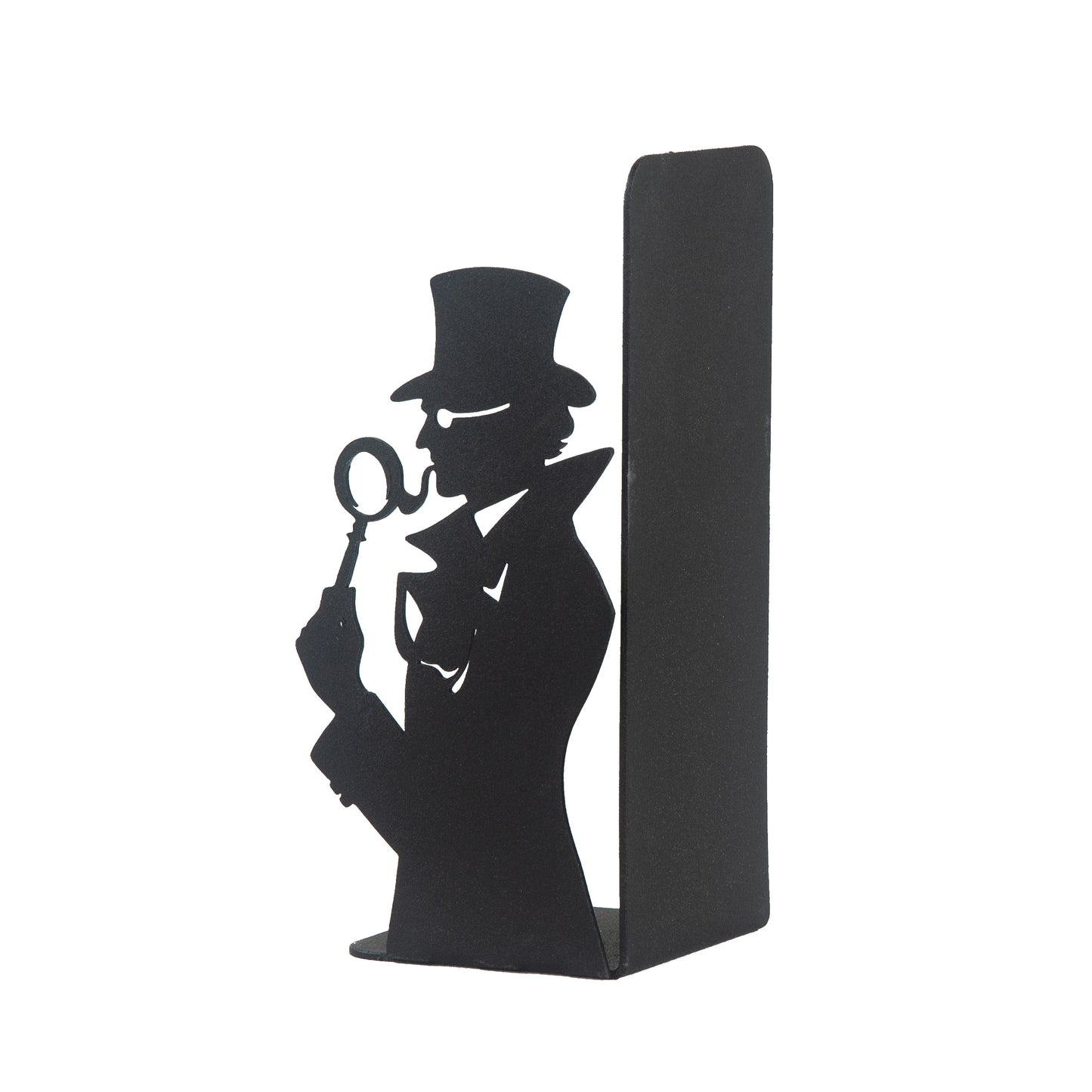 Sherlock Holmes and Arsene Lupin Decorative Metal Bookends, Detective Figure Bookends, Gift for Book Lovers,Best Gifts Kids, Super Heroes Book Stands, Cartoon Book Supports, Book Accessories