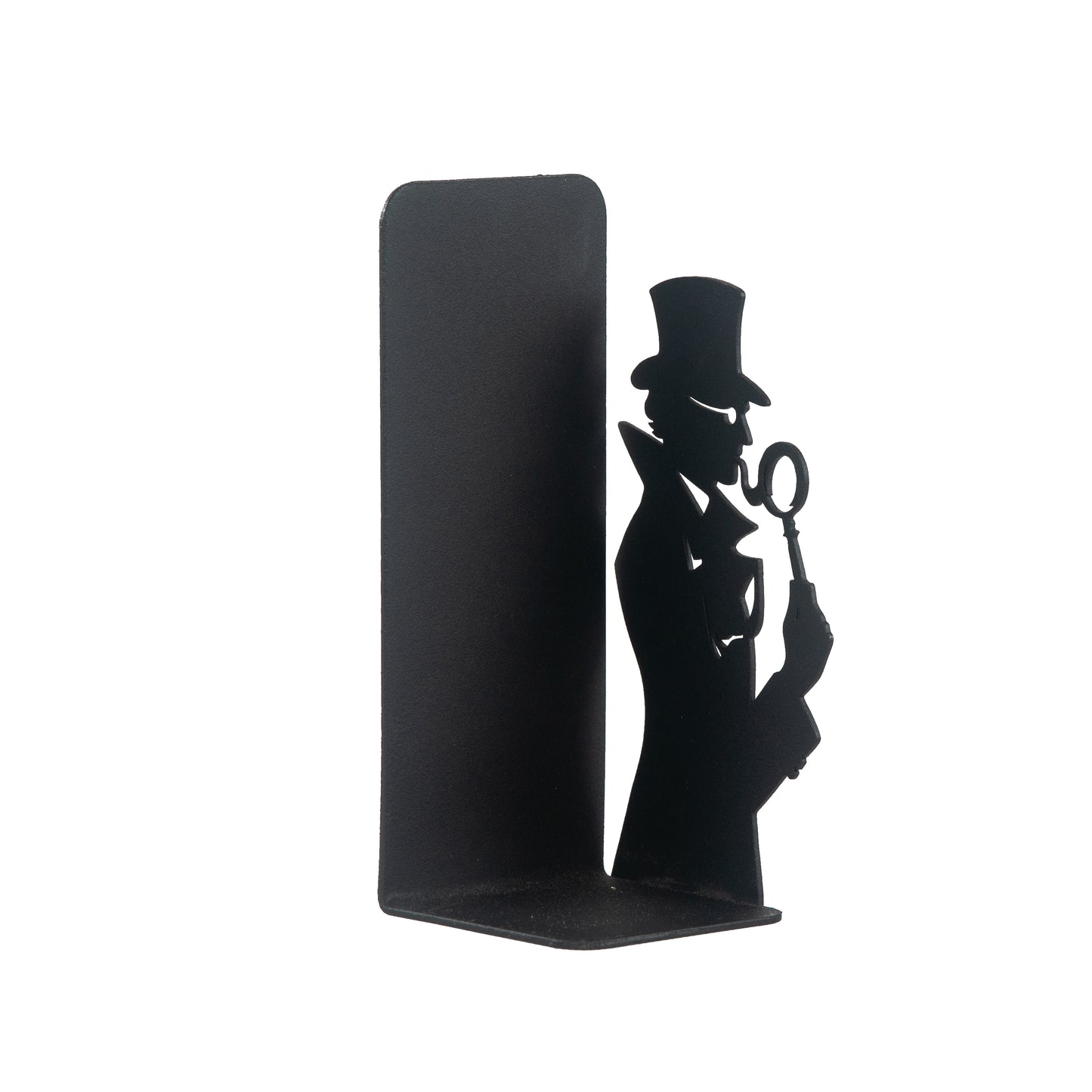Sherlock Holmes and Arsene Lupin Decorative Metal Bookends, Detective Figure Bookends, Gift for Book Lovers,Best Gifts Kids, Super Heroes Book Stands, Cartoon Book Supports, Book Accessories