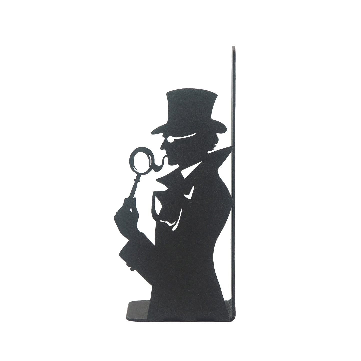 Sherlock Holmes and Arsene Lupin Decorative Metal Bookends, Detective Figure Bookends, Gift for Book Lovers,Best Gifts Kids, Super Heroes Book Stands, Cartoon Book Supports, Book Accessories