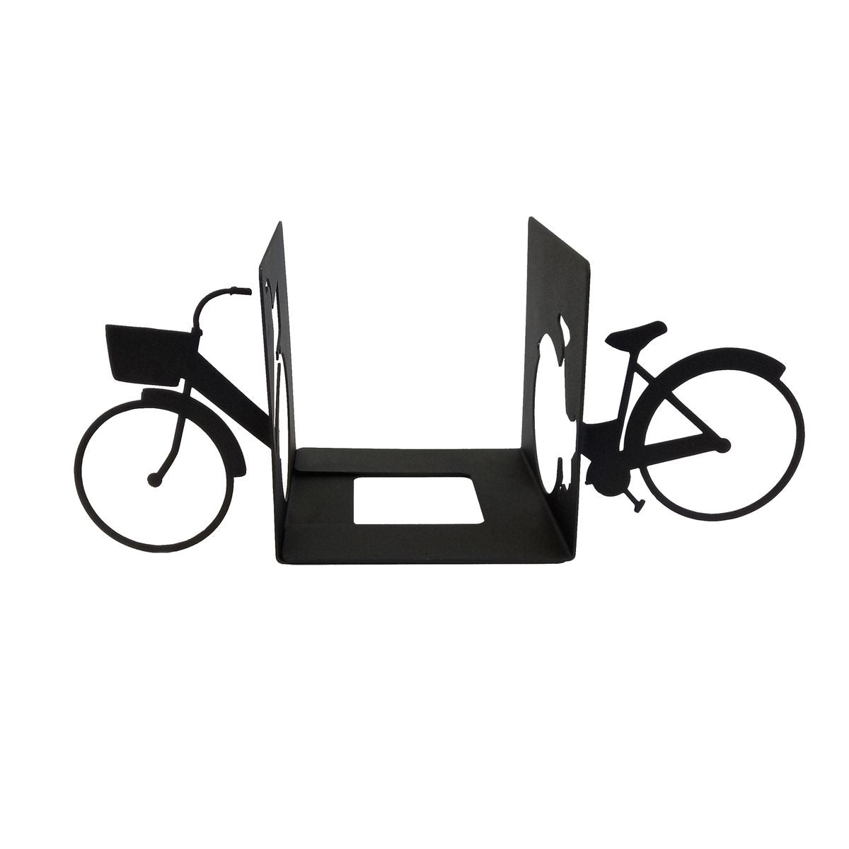 Bicycle Figured Bookend with Basket