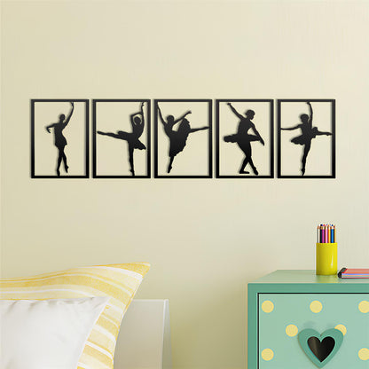 Ballerina Wall Decor, Metal